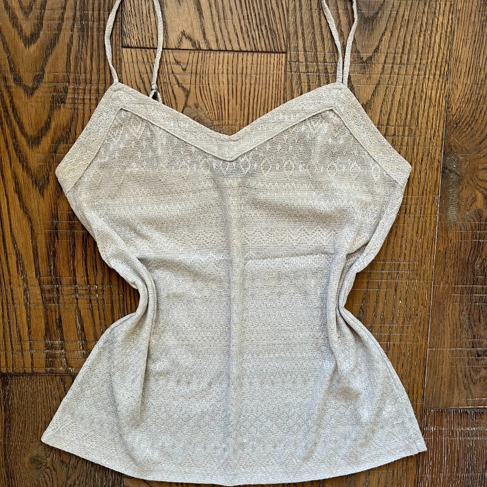 American Eagle Shimmer Cami Tank size Large